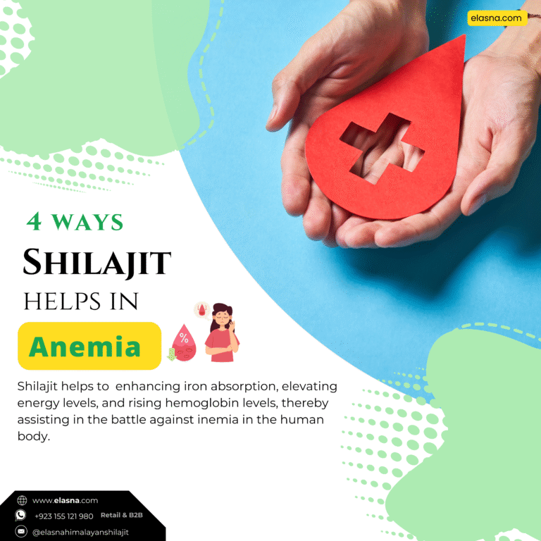 4 shilajit benefits for Anemia