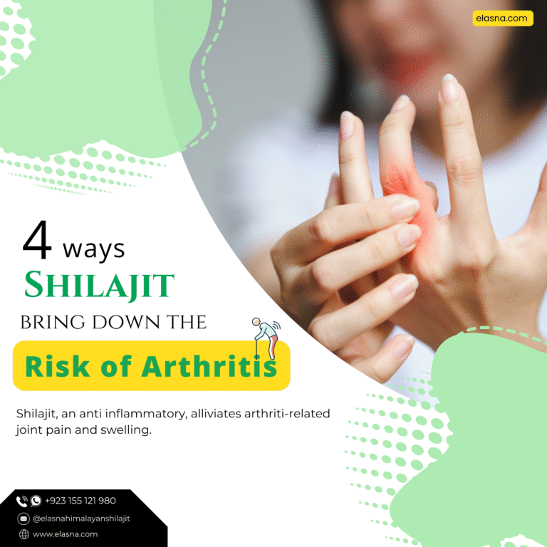 4 way to help shilajit for Arthritis