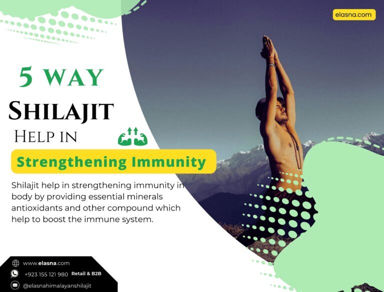 5 Ways Shilajit Helps in Strengthening Immunity