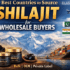 Best countries to source pure Himalayan Shilajit for wholesale buyers including Pakistan, Nepal, India and Russia with export-grade Shilajit resin and private label supply